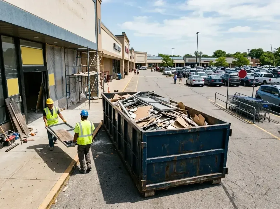 retail-store-renovation-debris-003 — frequently asked questions, Roll-off Dumpster Rentals in Irondale, AL